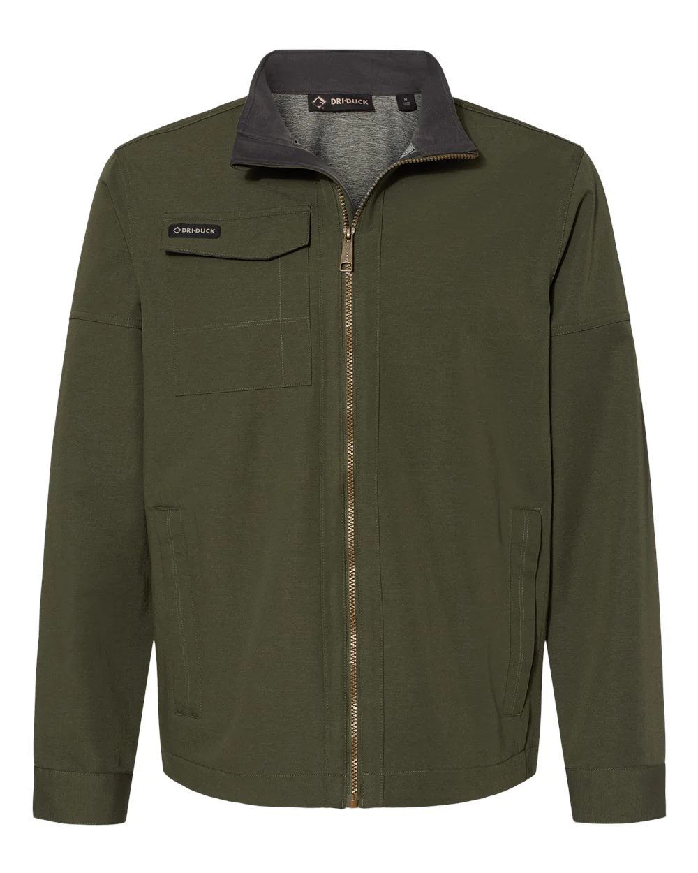 DRI DUCK-5327-Ace Woven Stretch Soft Shell Jacket - Image 8