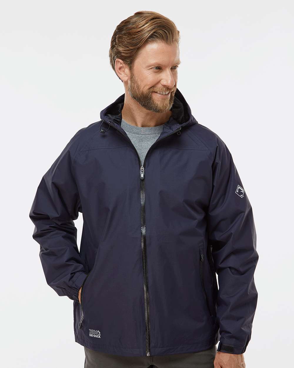DRI DUCK-5335-Torrent Waterproof Hooded Jacket - Image 17