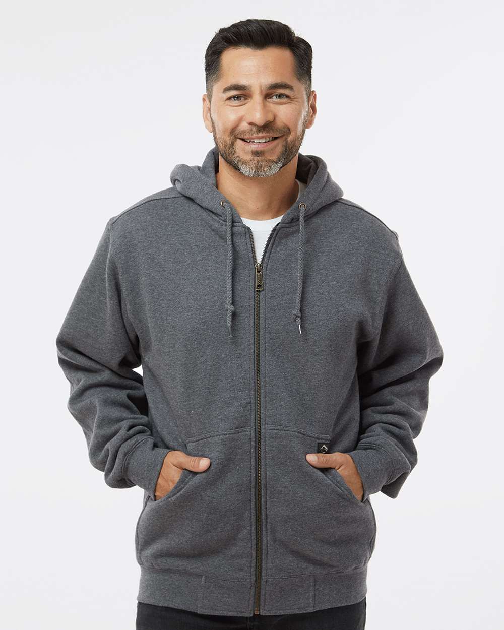 DRI DUCK-7033-Crossfire Heavyweight Power Fleece Hooded Jacket with Thermal Lining - Image 11