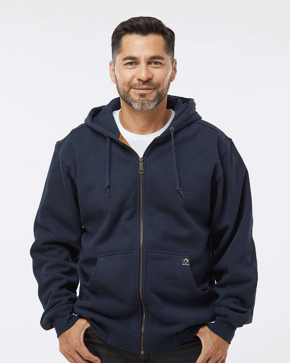 DRI DUCK-7033-Crossfire Heavyweight Power Fleece Hooded Jacket with Thermal Lining - Image 17