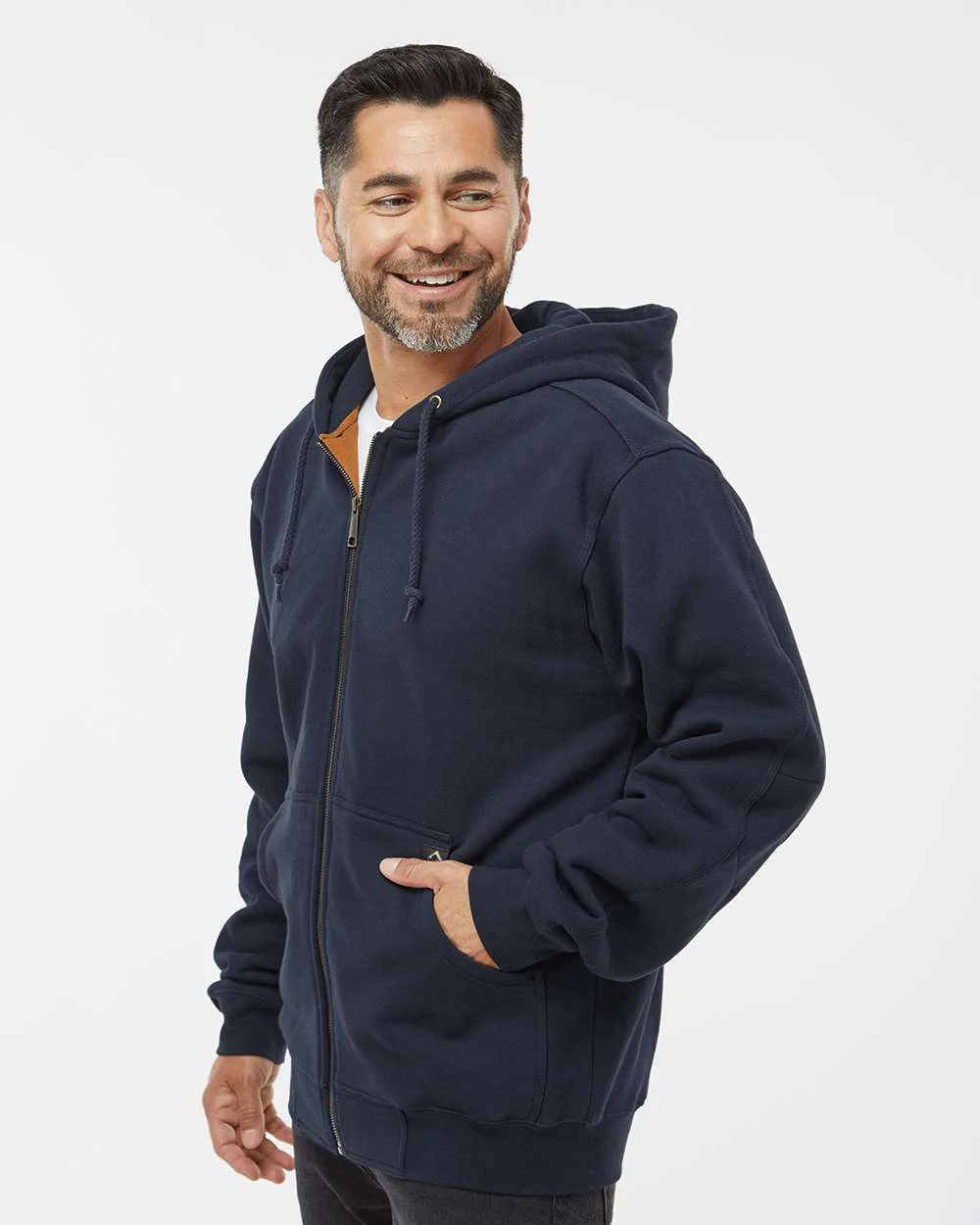 DRI DUCK-7033-Crossfire Heavyweight Power Fleece Hooded Jacket with Thermal Lining - Image 18