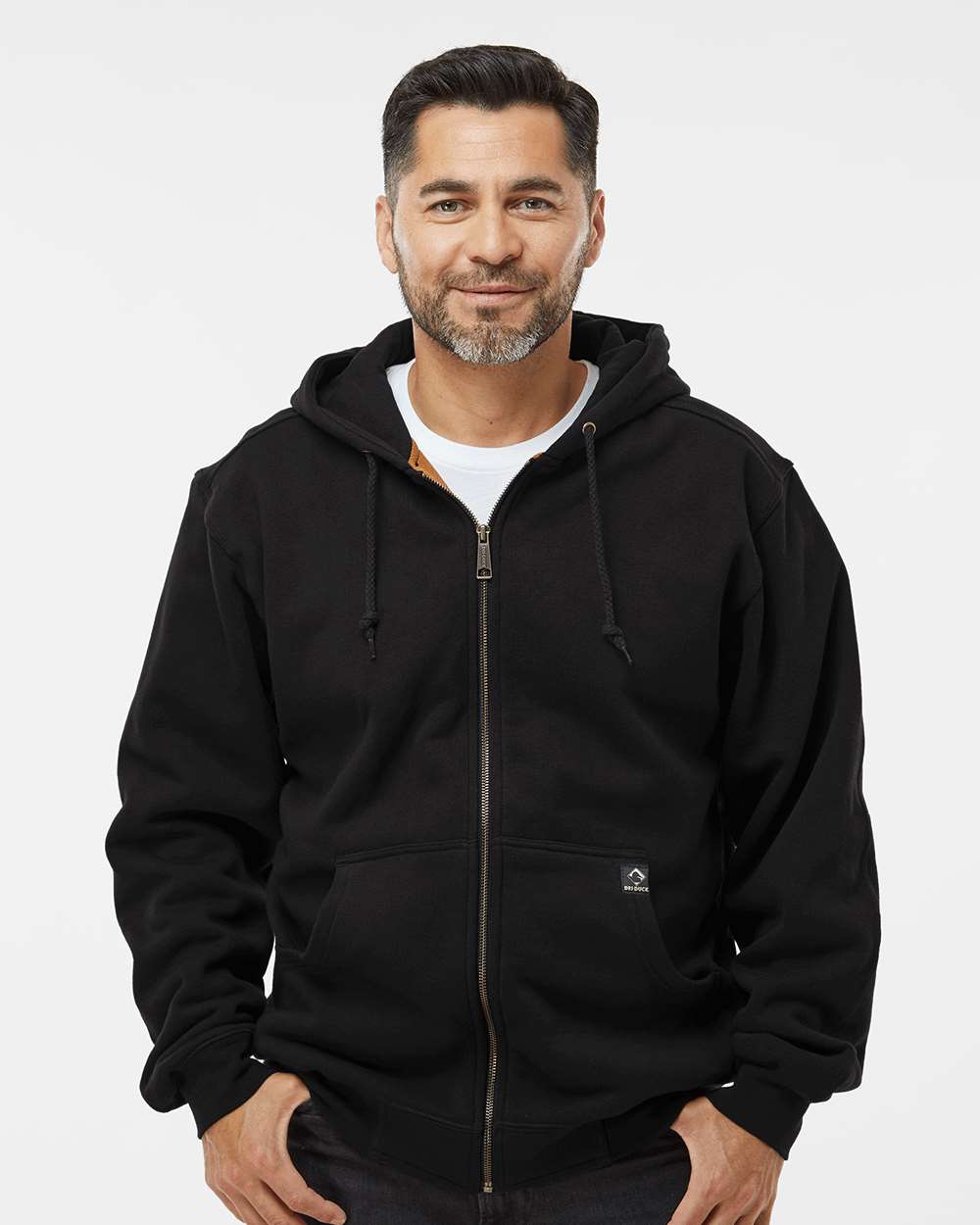DRI DUCK-7033-Crossfire Heavyweight Power Fleece Hooded Jacket with Thermal Lining - Image 4