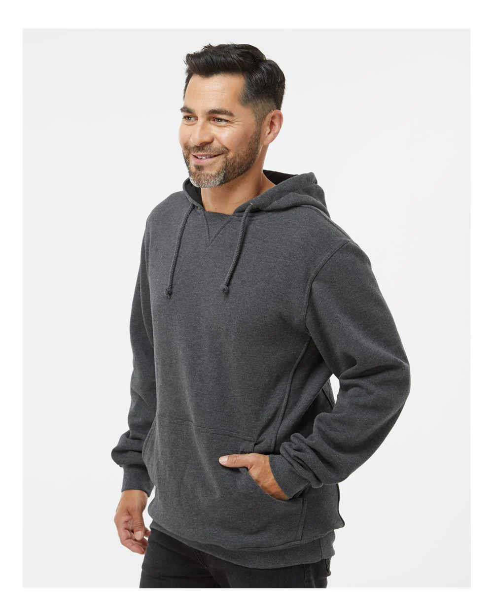 DRI DUCK-7035-Woodland Fleece Hooded Pullover - Image 12