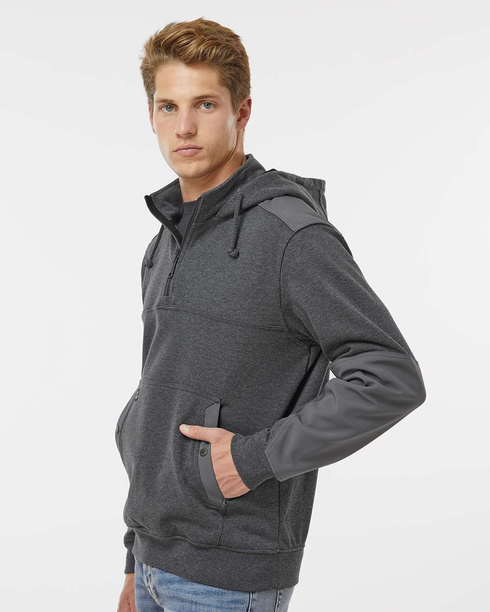 DRI DUCK-7349-Mission Quarter-Zip Hooded Pullover - Image 12