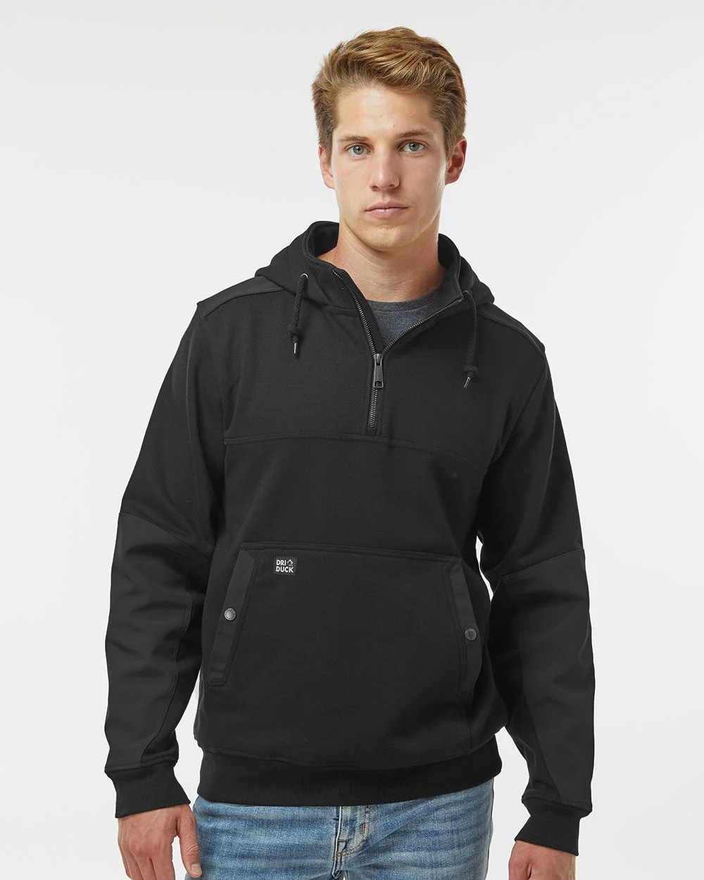 DRI DUCK-7349-Mission Quarter-Zip Hooded Pullover - Image 7