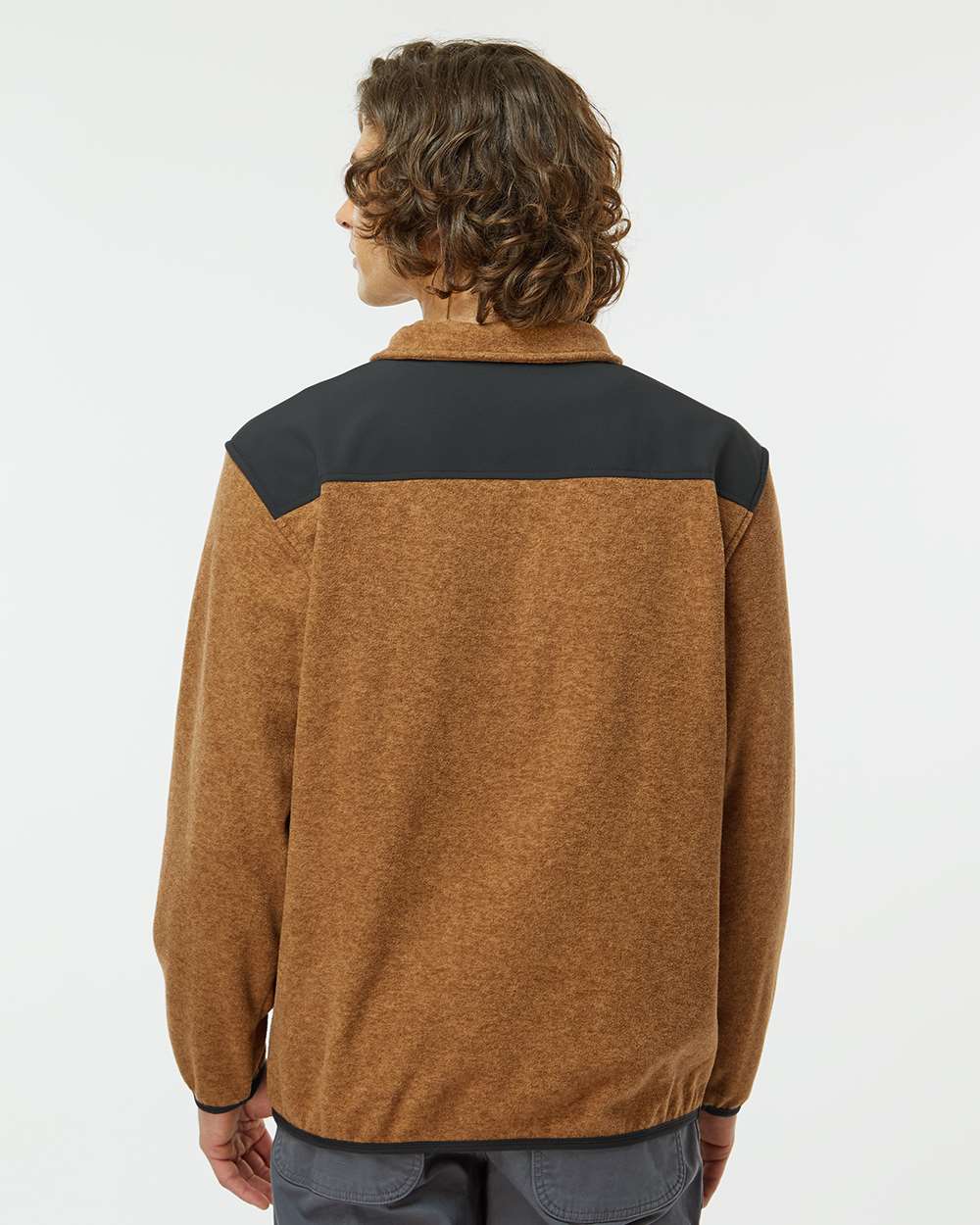 DRI DUCK-7353-Ranger Melange Fleece Pullover - Image 19
