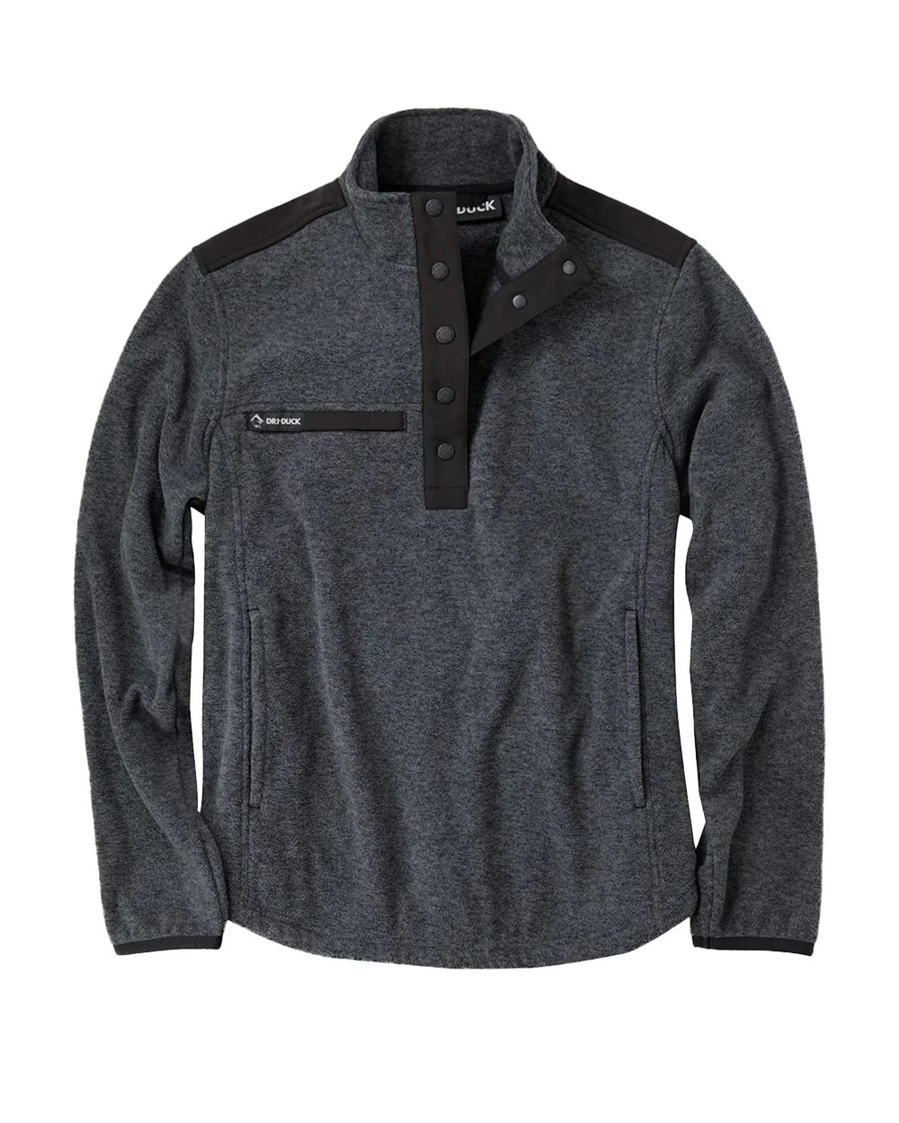 DRI DUCK-9341-Women's Sierra Melange Fleece Pullover - Image 2