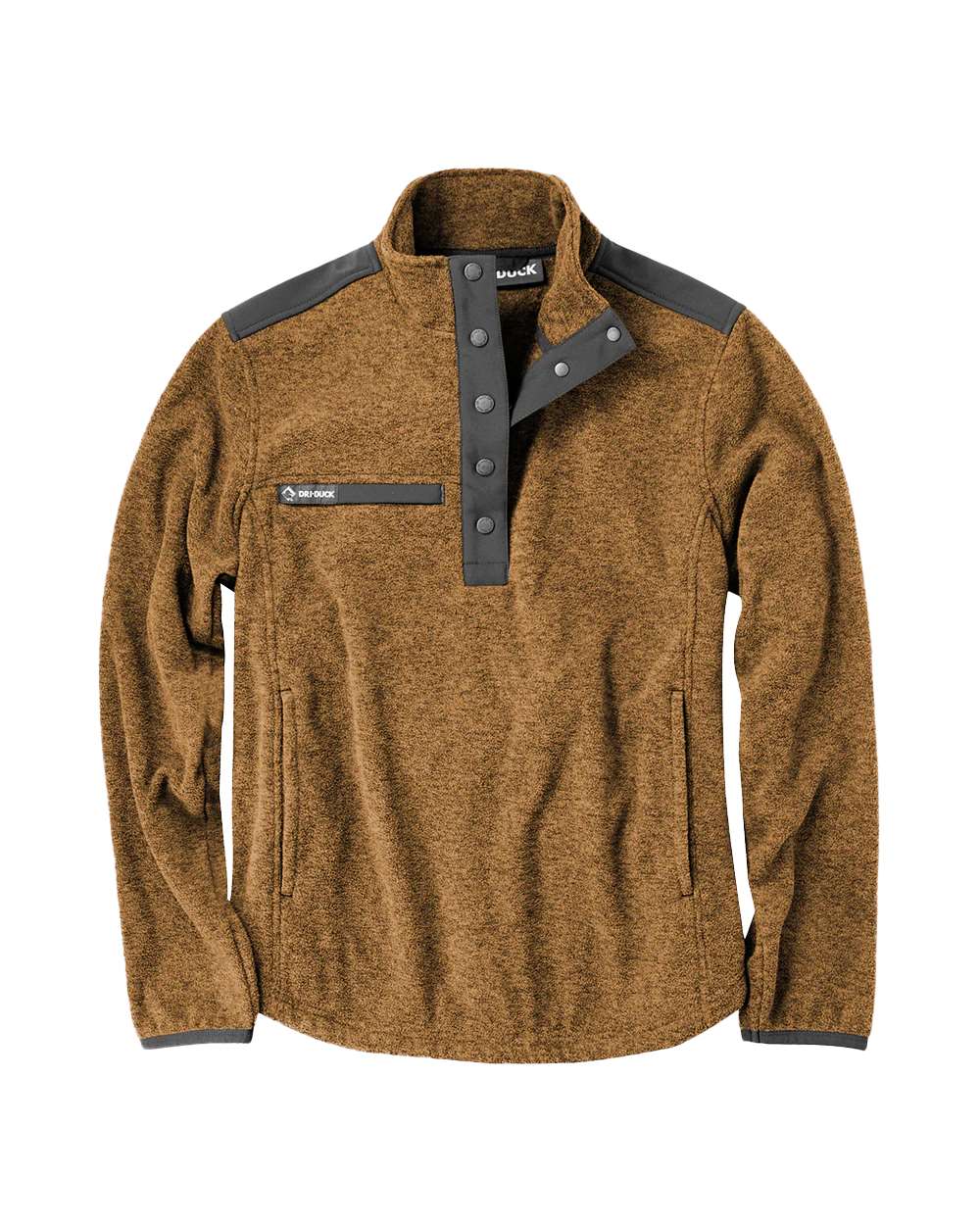 DRI DUCK-9341-Women's Sierra Melange Fleece Pullover - Image 4