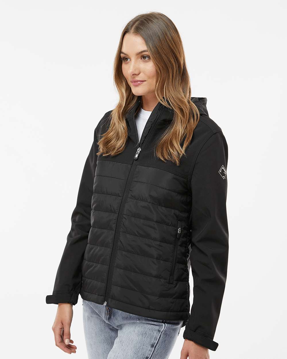 DRI DUCK-9415-Women's Vista Soft Shell Puffer Jacket - Image 5