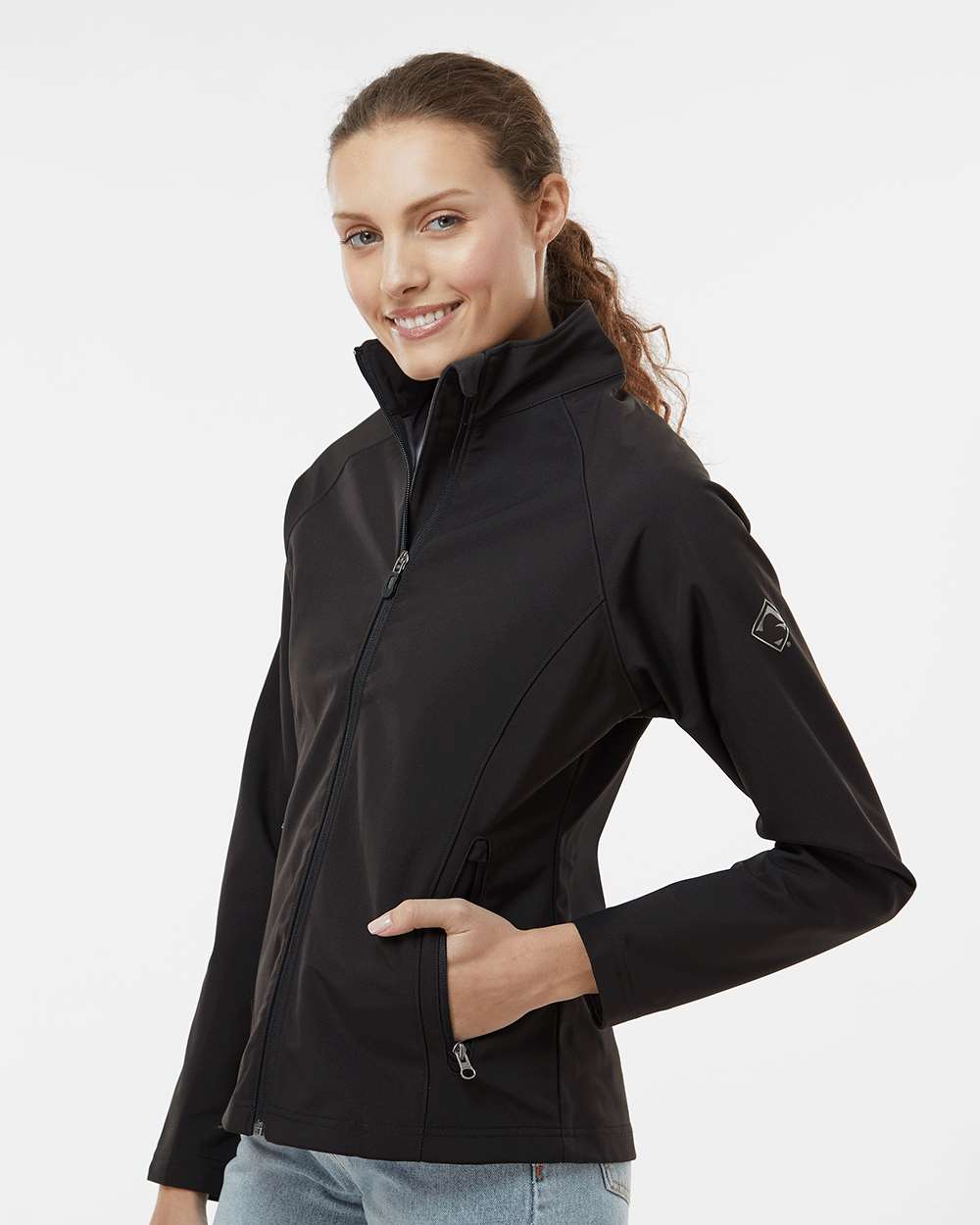 DRI DUCK-9439-Women's Contour Soft Shell Jacket - Image 5