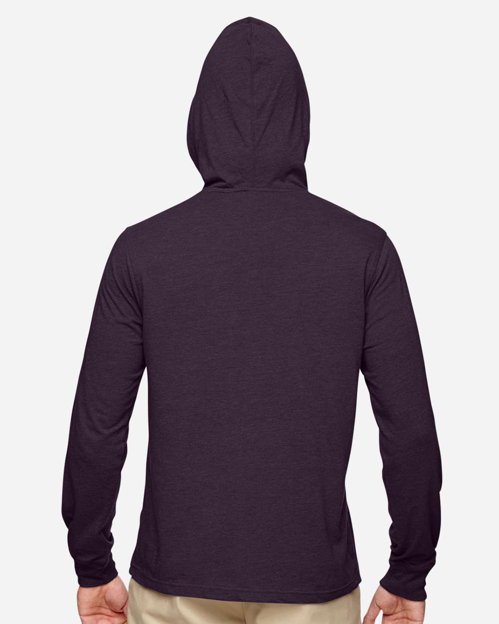 Econscious-EC1085-Eco Jersey Pullover Hooded Long Sleeve T-Shirt - Image 13