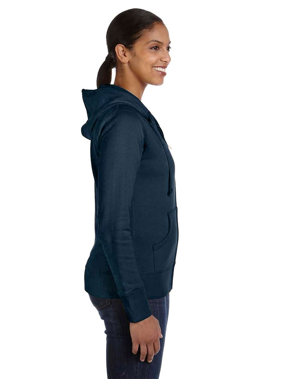 Econscious-EC4501-Women's Full-Zip Hooded Sweatshirt - Image 2