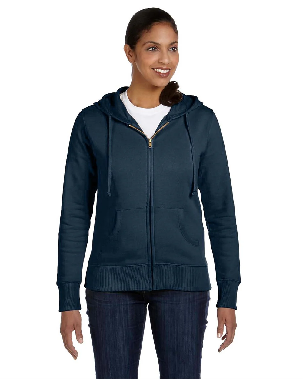 Econscious-EC4501-Women's Full-Zip Hooded Sweatshirt - Image 4