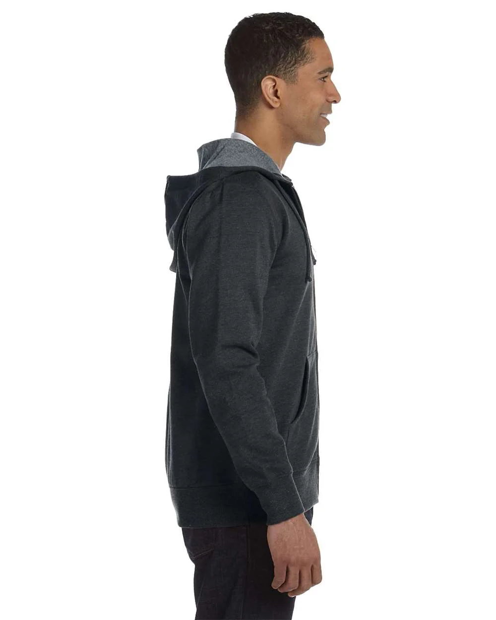 Econscious-EC5680-Heathered Full-Zip Hooded Sweatshirt - Image 6