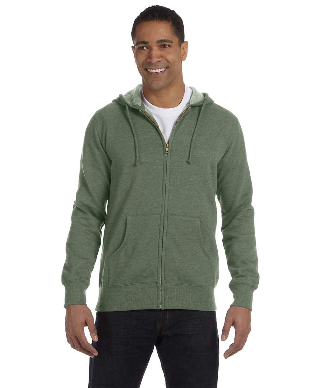 Econscious-EC5680-Heathered Full-Zip Hooded Sweatshirt - Image 8