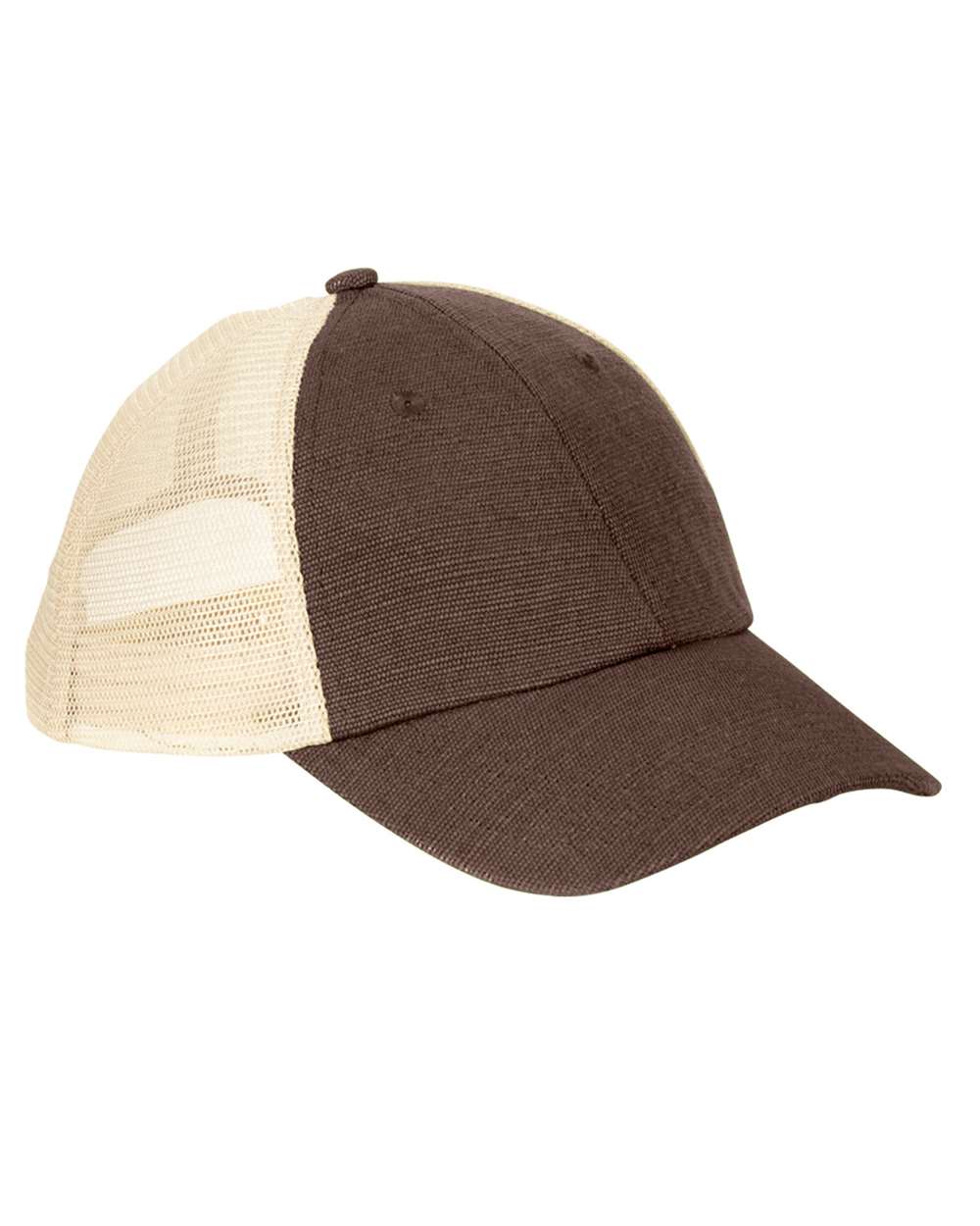 Econscious-EC7095-Washed Hemp Soft Mesh Trucker Cap - Image 5