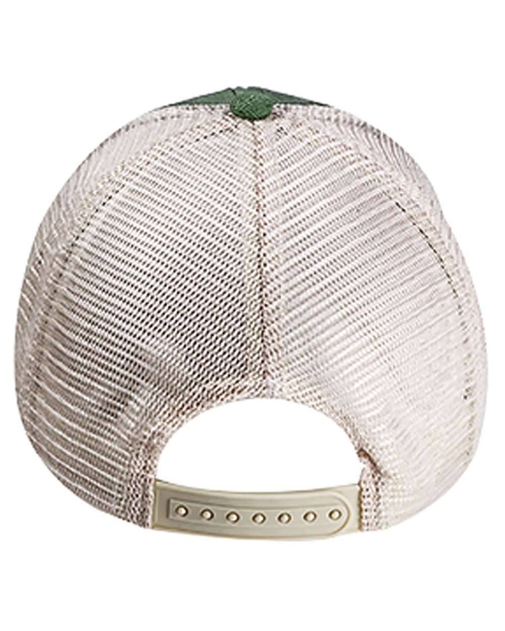 Econscious-EC7095-Washed Hemp Soft Mesh Trucker Cap - Image 9