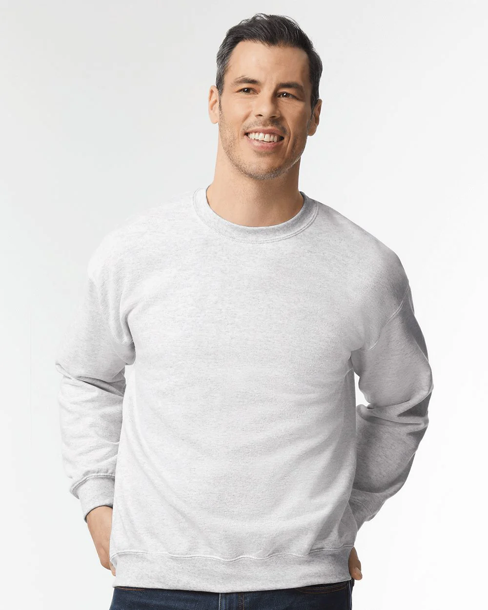 Gildan-12000-DryBlend® Crewneck Sweatshirt - Image 5