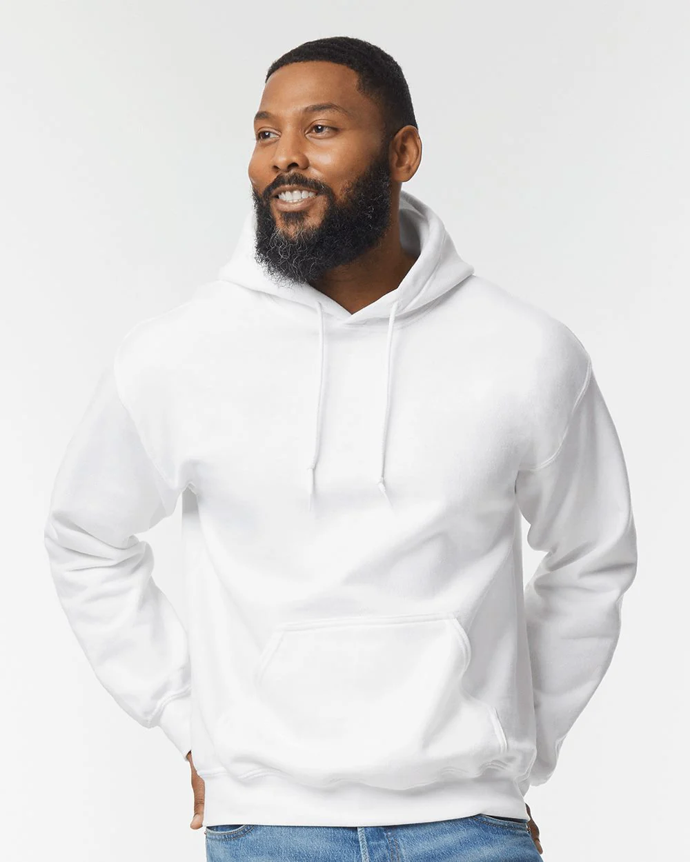 Gildan-12500-DryBlend® Hooded Sweatshirt - Image 5