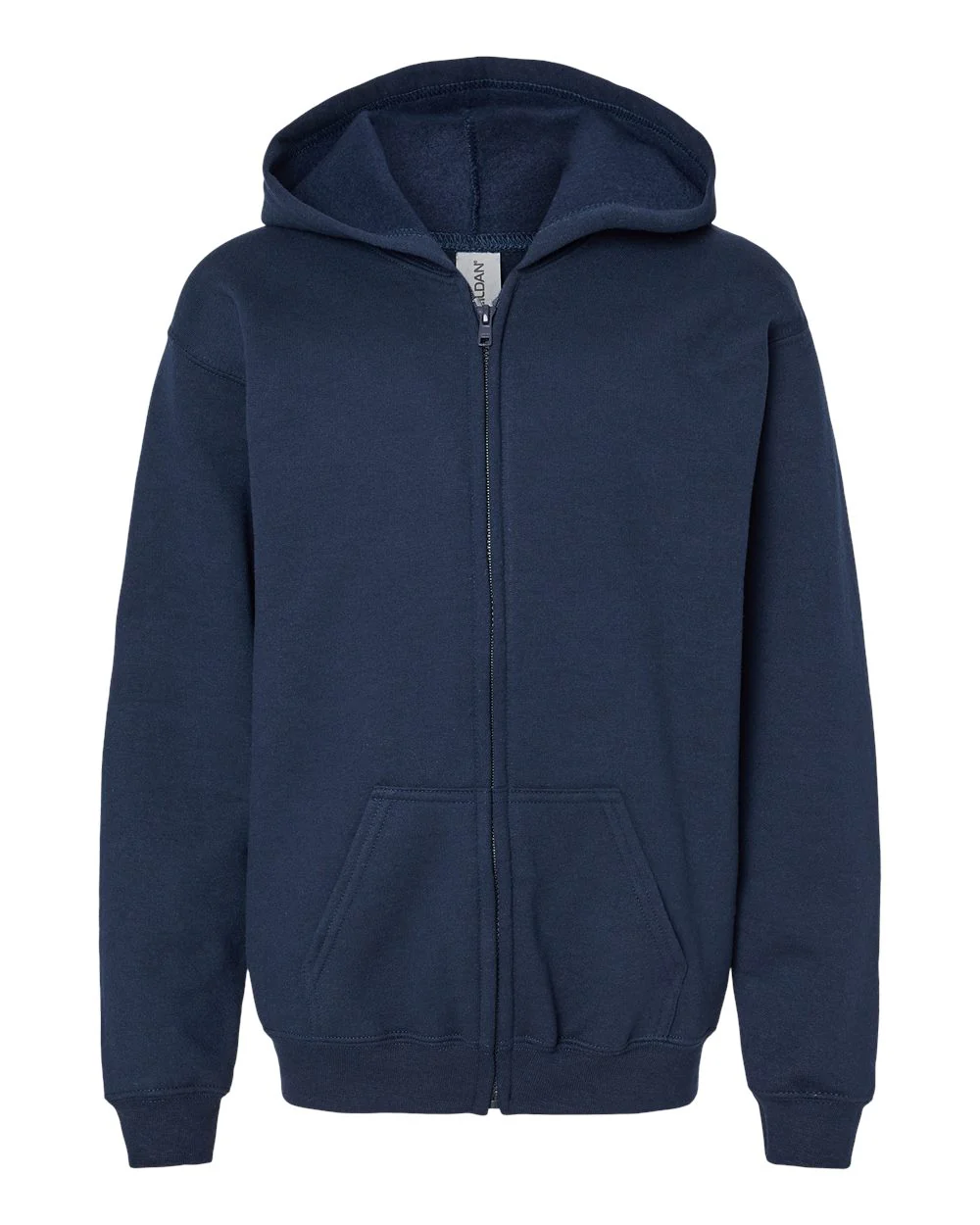 Gildan-18600B-Heavy Blend™ Youth Full-Zip Hooded Sweatshirt - Image 8