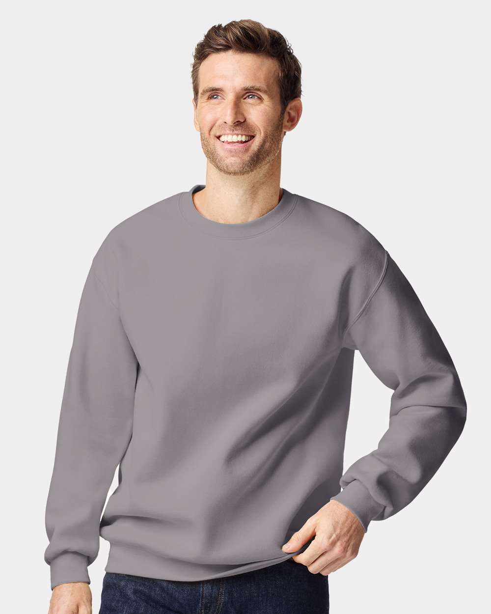 Gildan-19000-Hammer™ Maxweight Crewneck Sweatshirt - Image 29