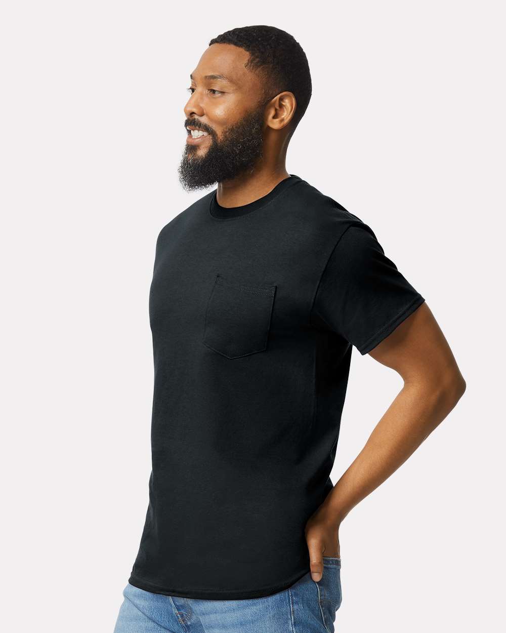 Gildan-2300-Ultra Cotton® Pocket T-Shirt - Image 12