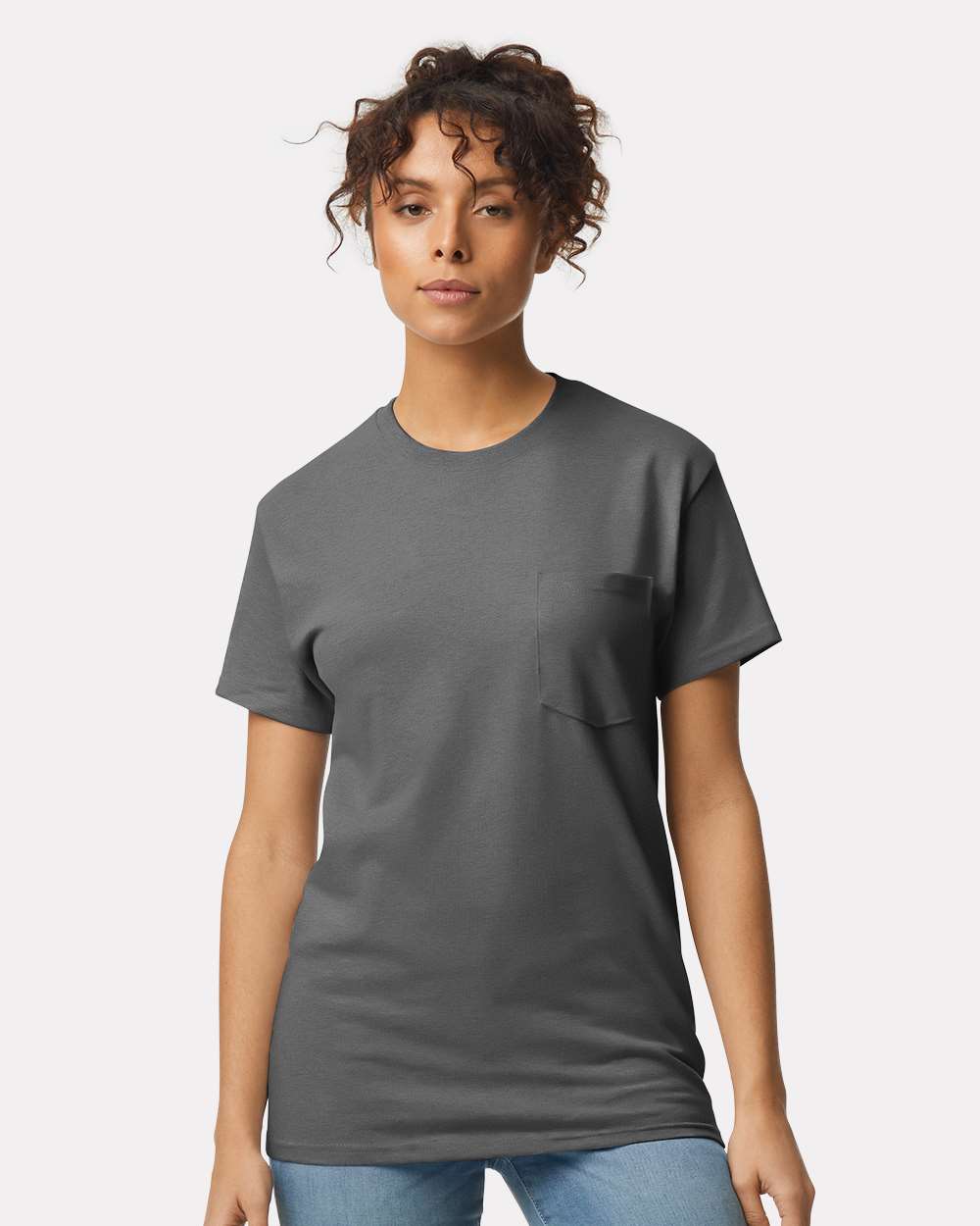 Gildan-2300-Ultra Cotton® Pocket T-Shirt - Image 17