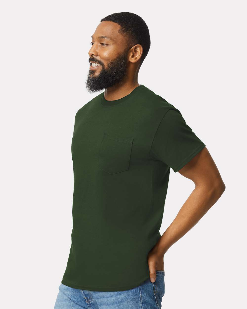 Gildan-2300-Ultra Cotton® Pocket T-Shirt - Image 24