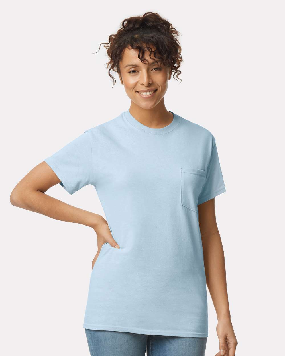 Gildan-2300-Ultra Cotton® Pocket T-Shirt - Image 29