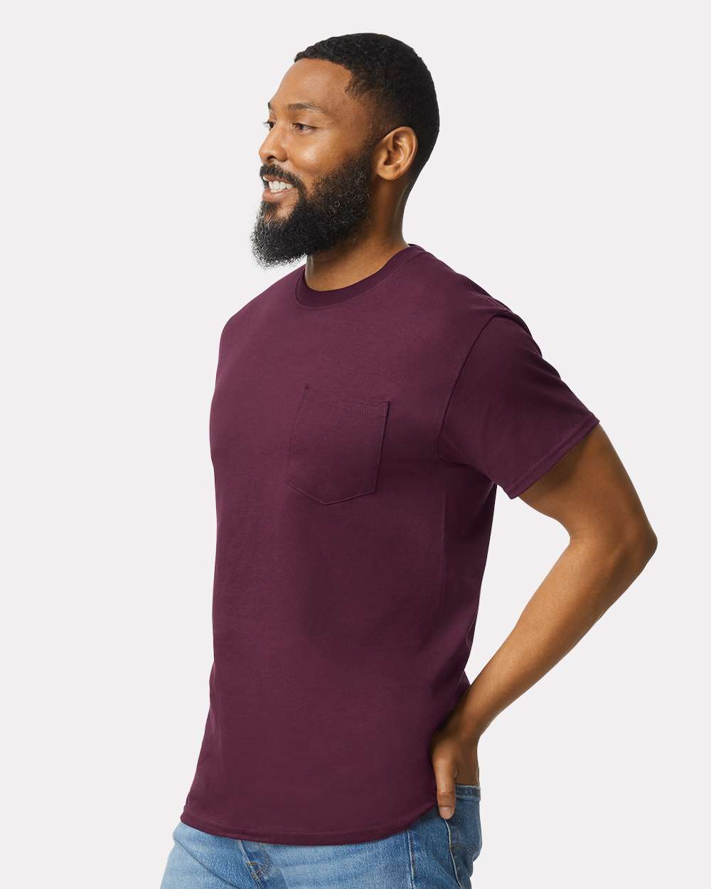 Gildan-2300-Ultra Cotton® Pocket T-Shirt - Image 36