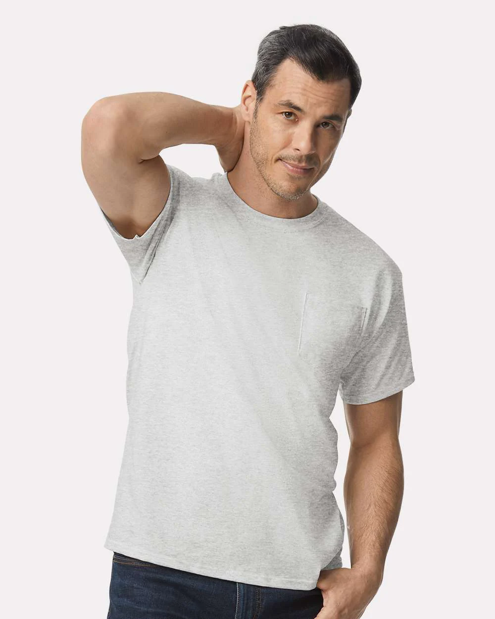 Gildan-2300-Ultra Cotton® Pocket T-Shirt - Image 4