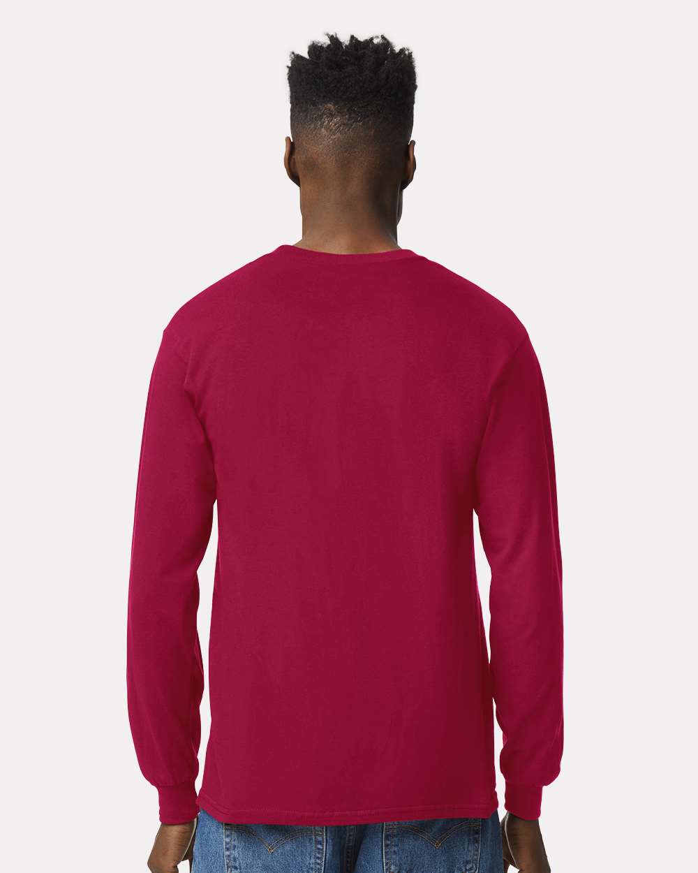 Gildan-2400-Ultra Cotton® Long Sleeve T-Shirt - Image 19