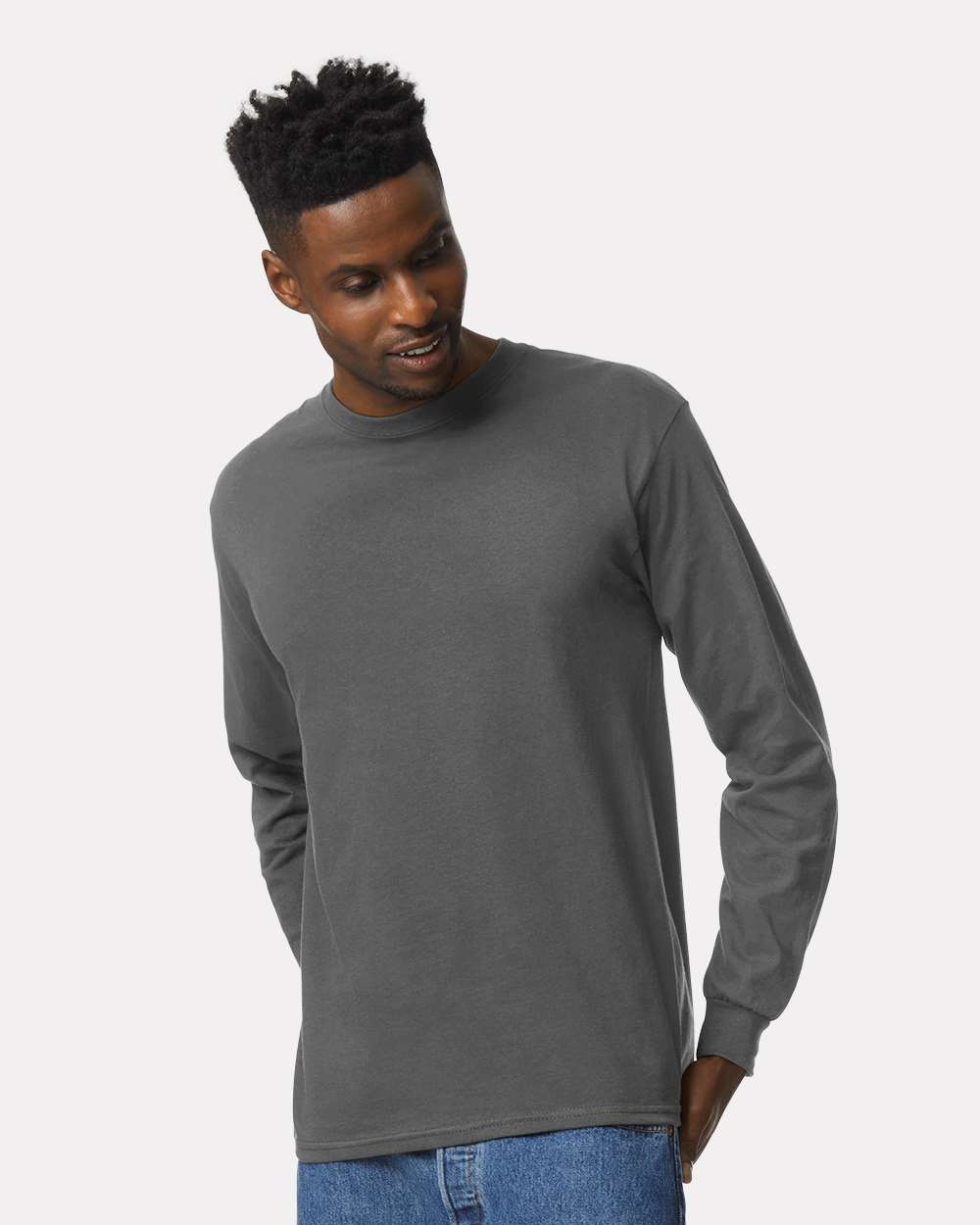 Gildan-2400-Ultra Cotton® Long Sleeve T-Shirt - Image 29