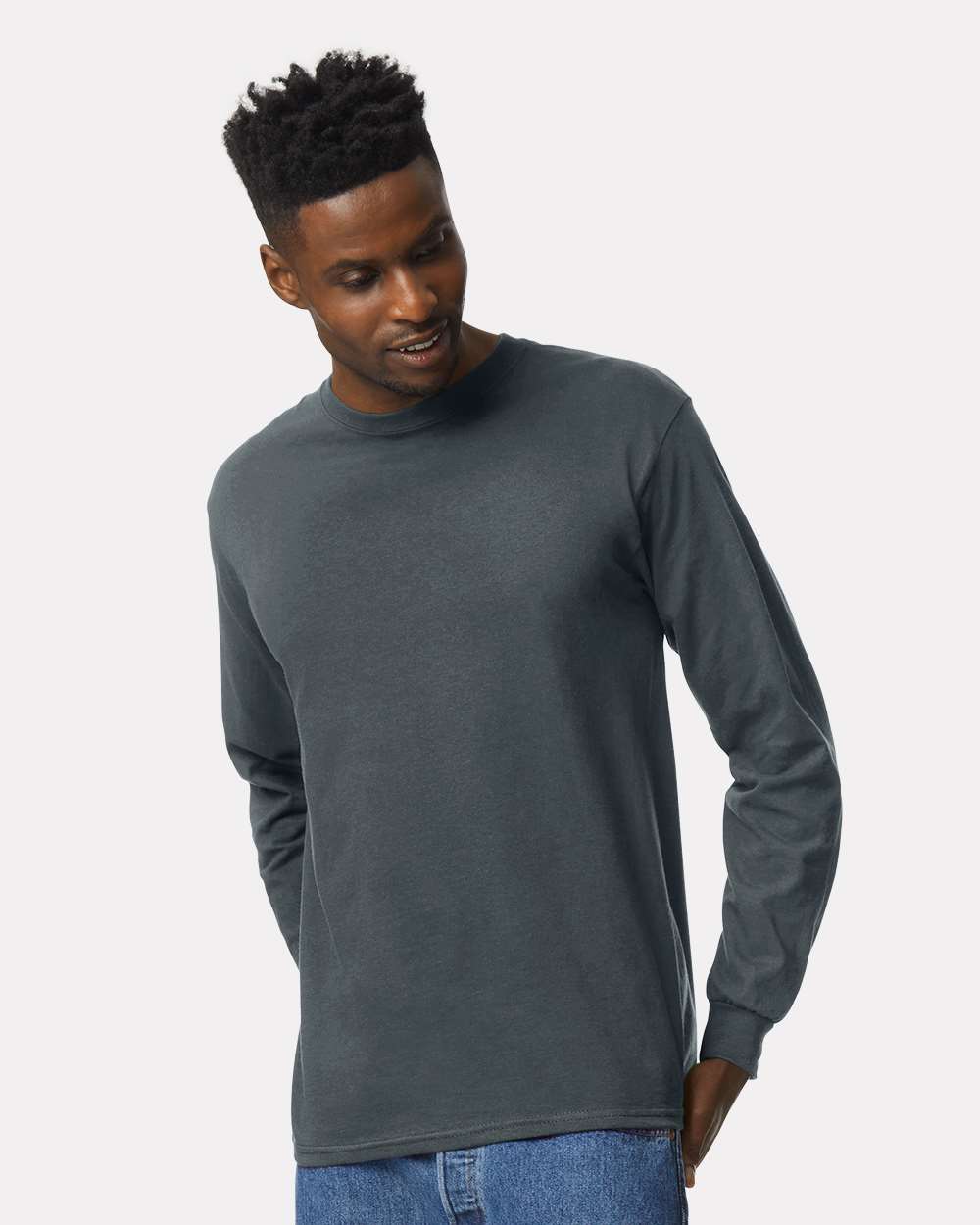 Gildan-2400-Ultra Cotton® Long Sleeve T-Shirt - Image 41