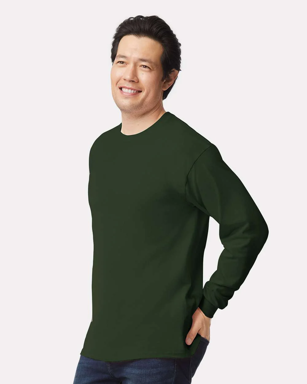 Gildan-2400-Ultra Cotton® Long Sleeve T-Shirt - Image 48