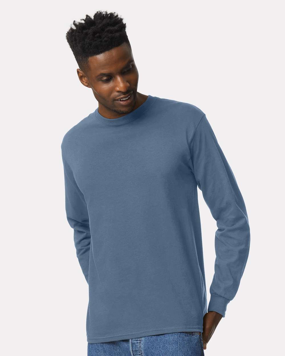 Gildan-2400-Ultra Cotton® Long Sleeve T-Shirt - Image 59