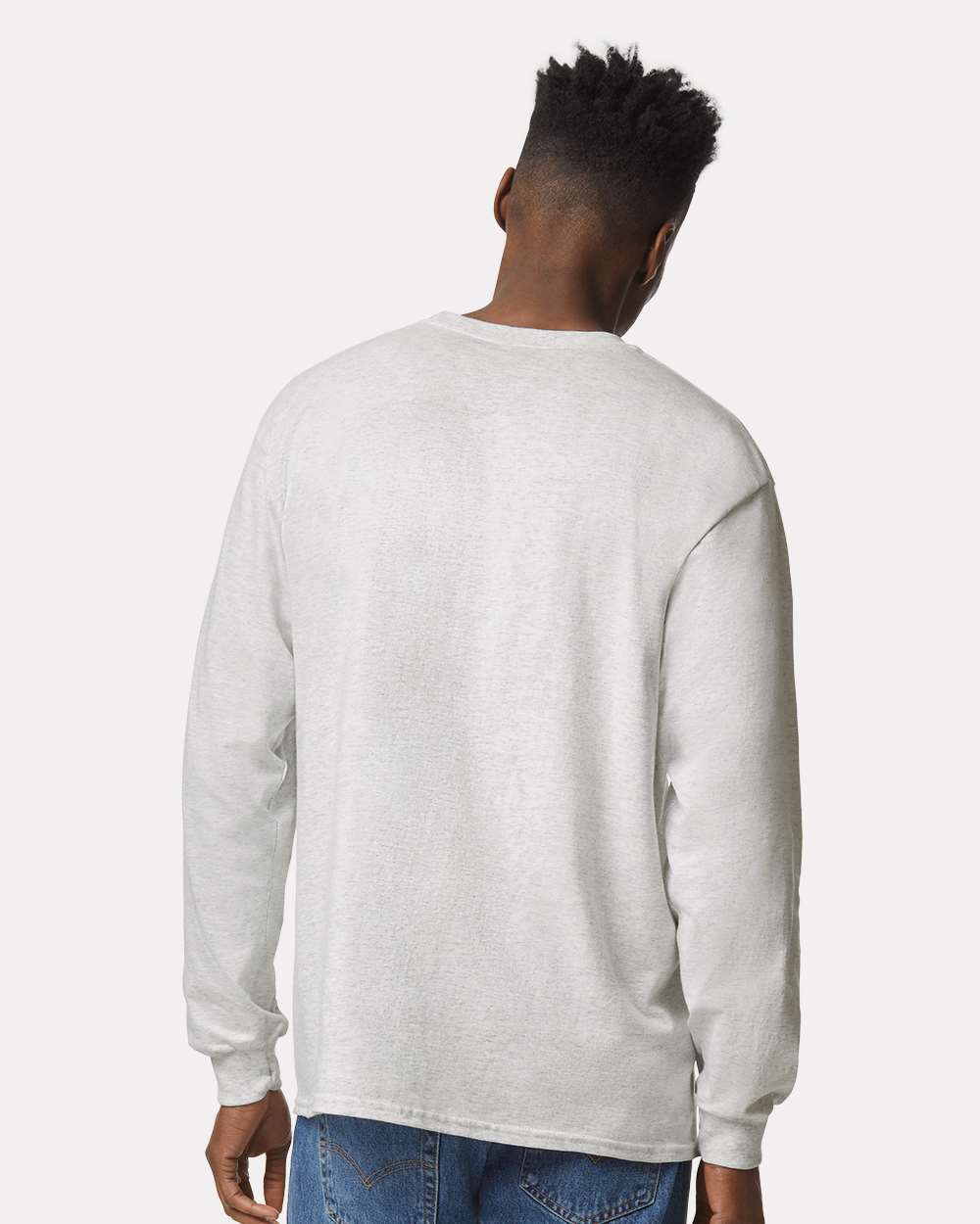 Gildan-2400-Ultra Cotton® Long Sleeve T-Shirt - Image 6