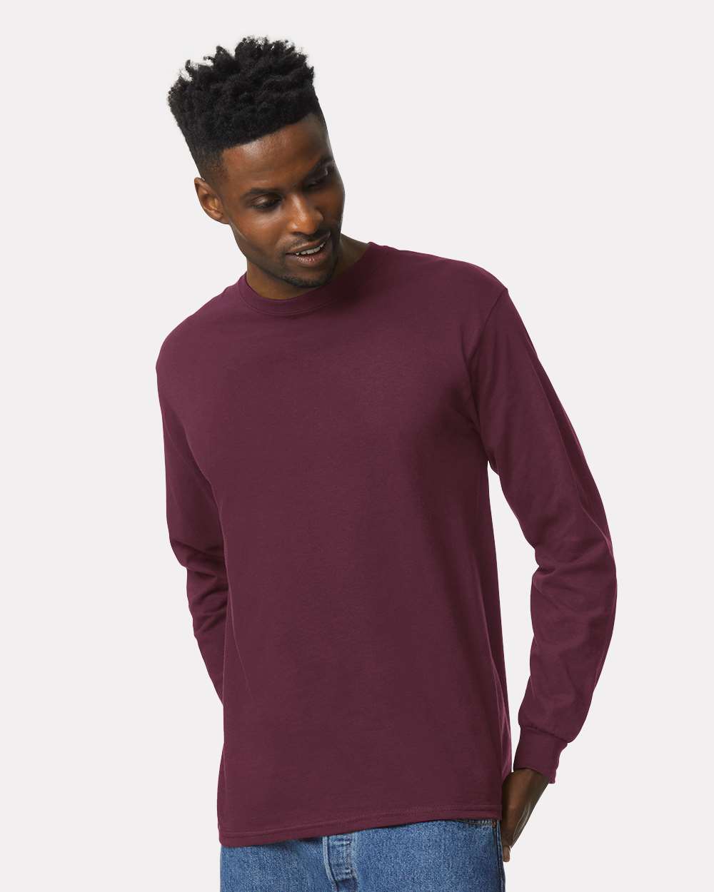 Gildan-2400-Ultra Cotton® Long Sleeve T-Shirt - Image 83