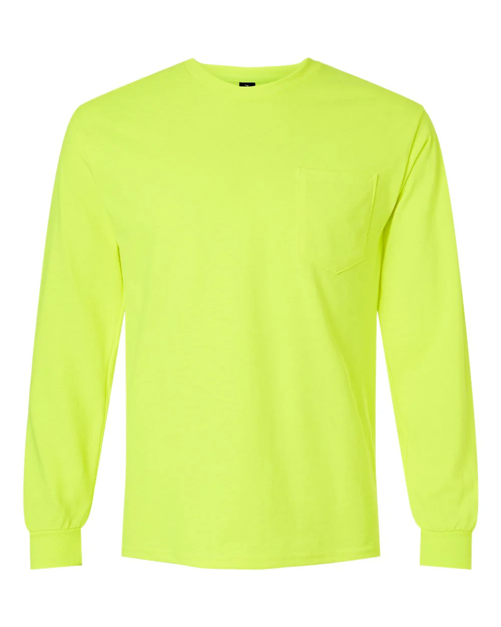 Gildan-2410-Ultra Cotton® Long Sleeve Pocket T-Shirt - Image 14