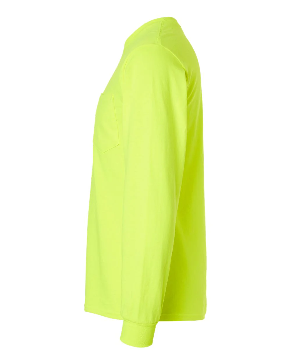 Gildan-2410-Ultra Cotton® Long Sleeve Pocket T-Shirt - Image 16