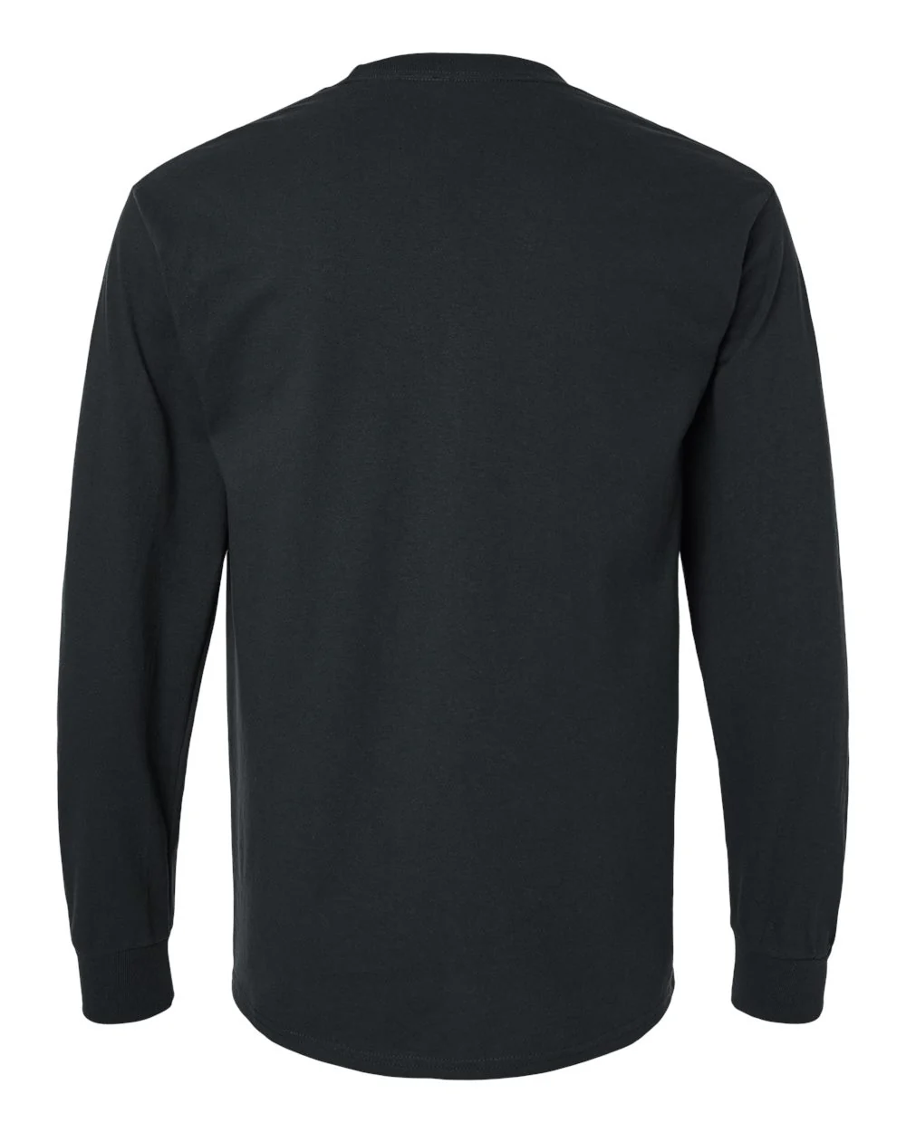 Gildan-2410-Ultra Cotton® Long Sleeve Pocket T-Shirt - Image 2