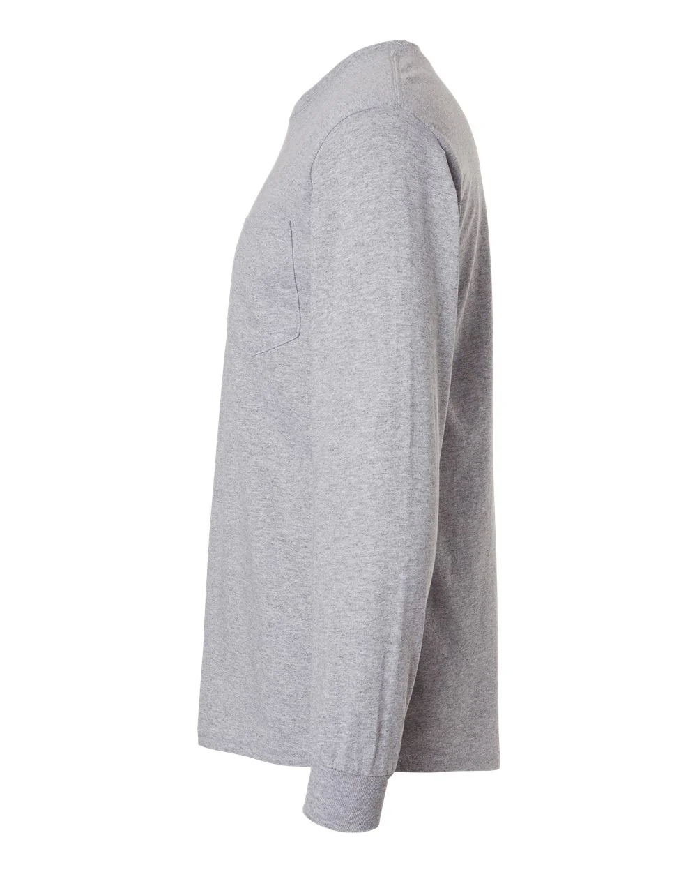 Gildan-2410-Ultra Cotton® Long Sleeve Pocket T-Shirt - Image 28