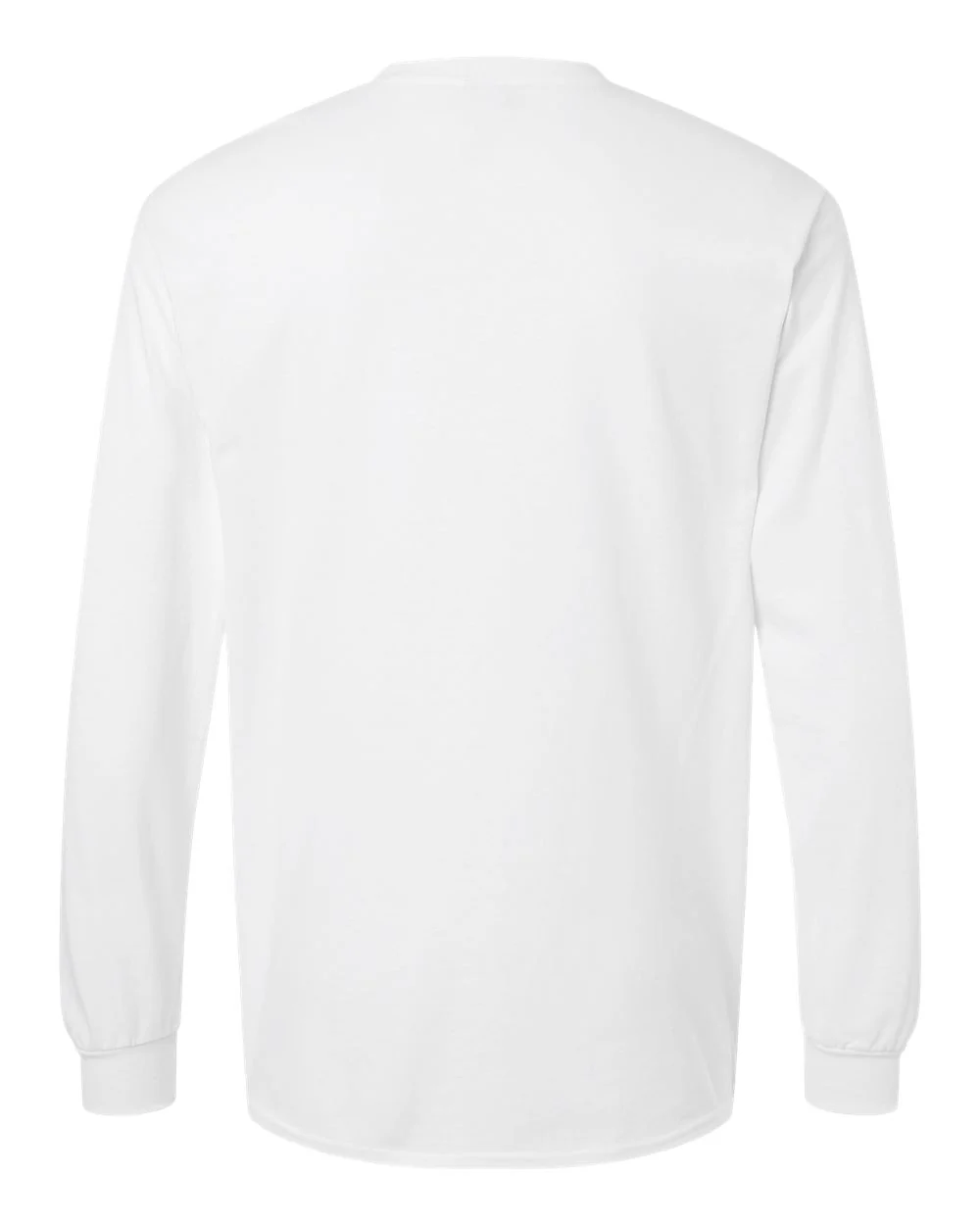 Gildan-2410-Ultra Cotton® Long Sleeve Pocket T-Shirt - Image 33
