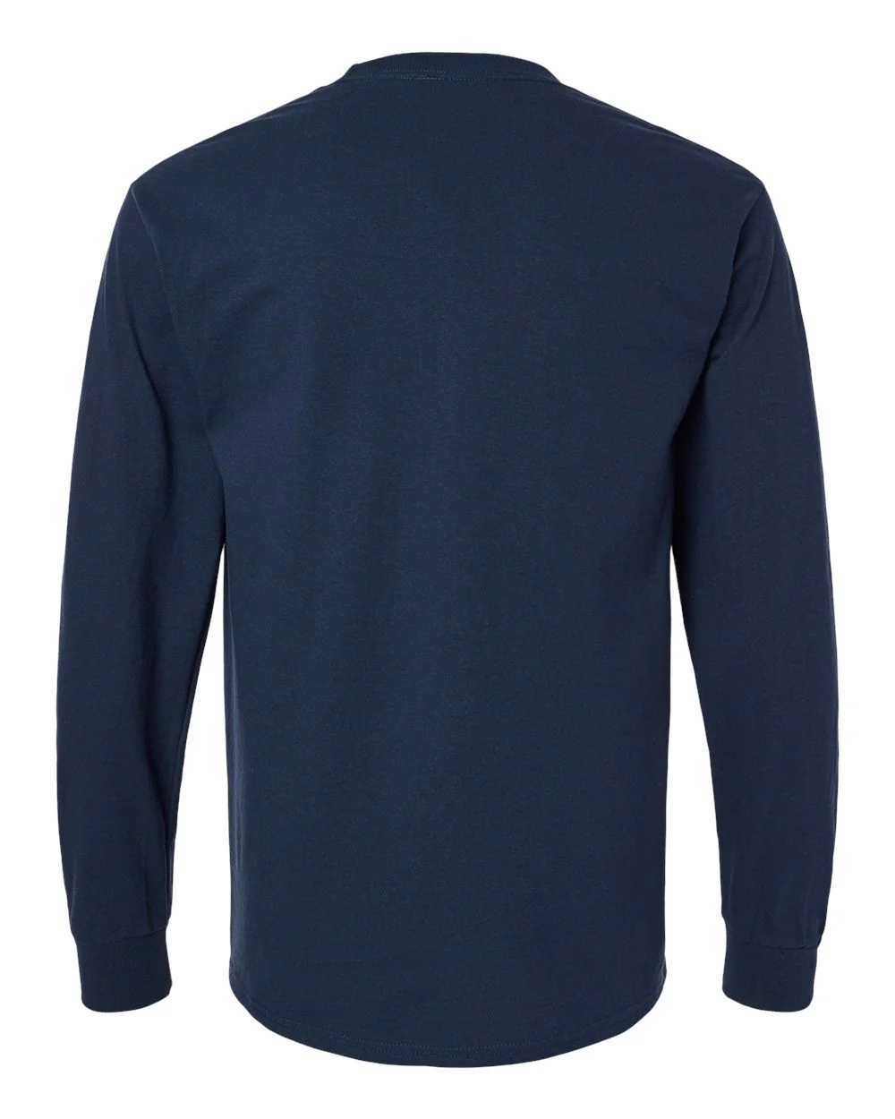 Gildan-2410-Ultra Cotton® Long Sleeve Pocket T-Shirt - Image 9