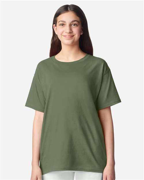 Gildan-3000B-Youth Light Cotton T-Shirt - Image 117