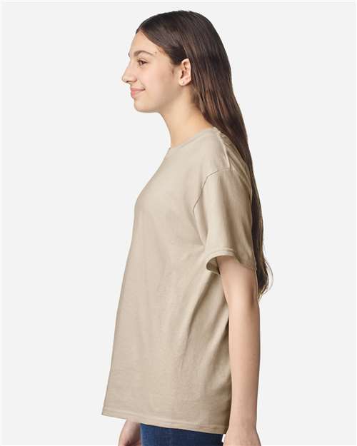 Gildan-3000B-Youth Light Cotton T-Shirt - Image 163