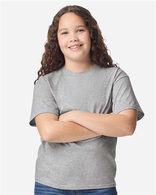 Gildan-3000B-Youth Light Cotton T-Shirt - Image 171