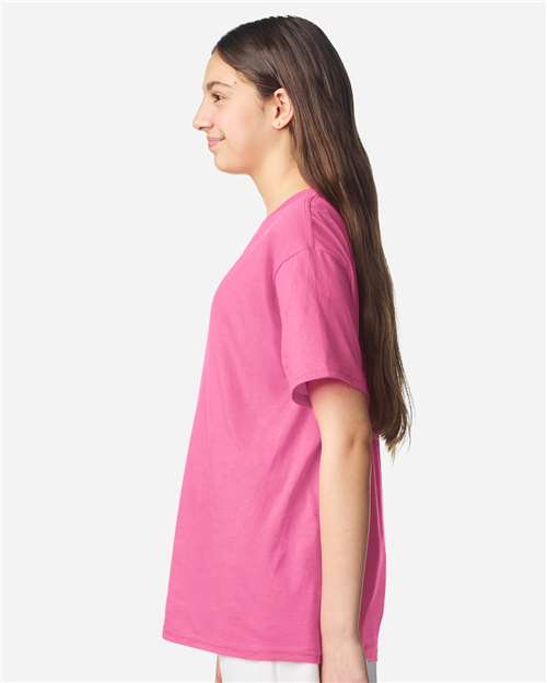 Gildan-3000B-Youth Light Cotton T-Shirt - Image 49
