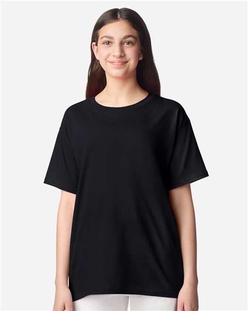 Gildan-3000B-Youth Light Cotton T-Shirt - Image 51