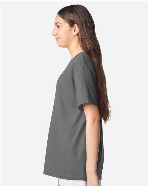 Gildan-3000B-Youth Light Cotton T-Shirt - Image 58
